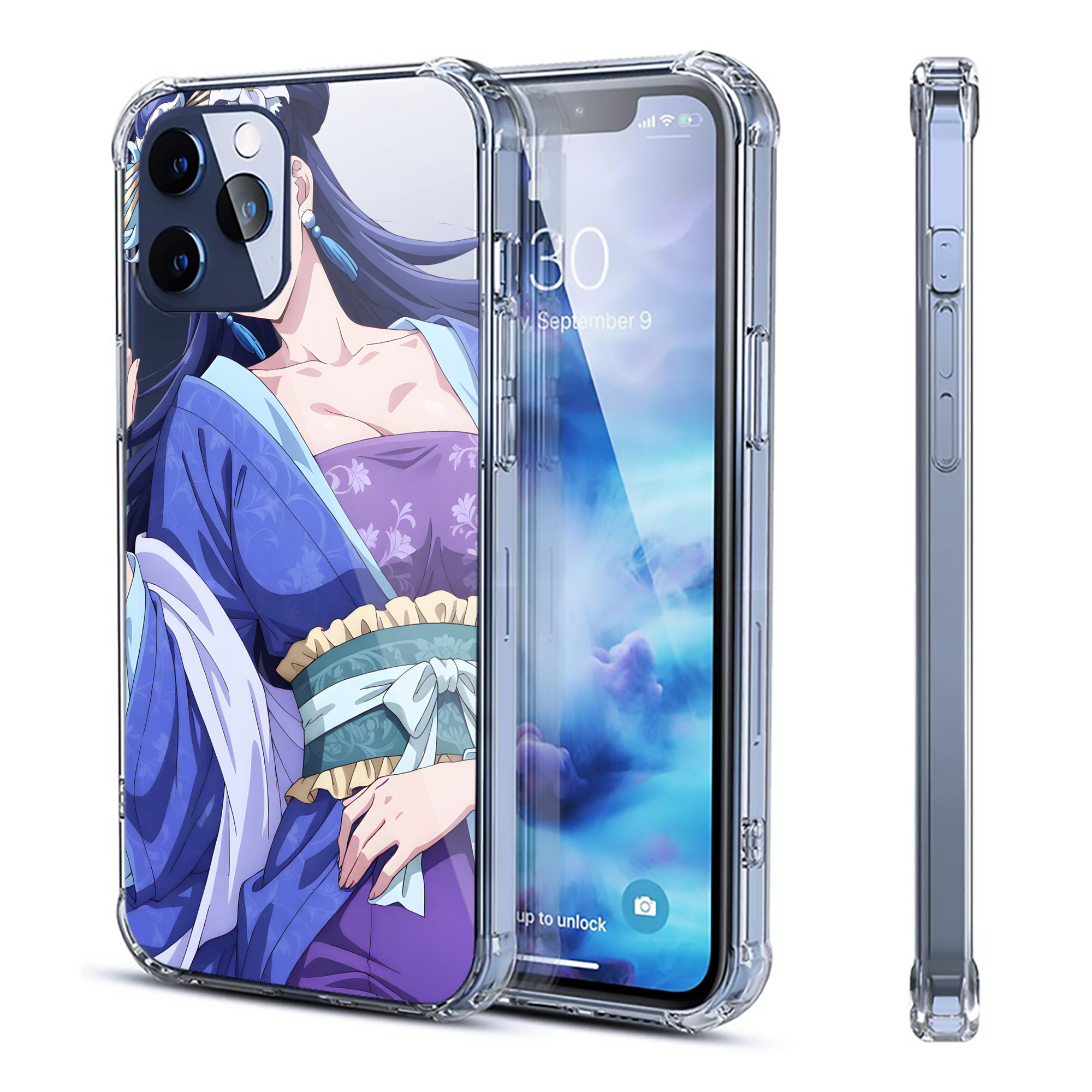 （画像用） 薬屋のひとりごと The Apothecary Diaries 【iPhone 12シリーズ対応】透明スマホケース（クリアソフトケース）